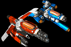 Mosquito ships [picture taken from www.shmups.com]