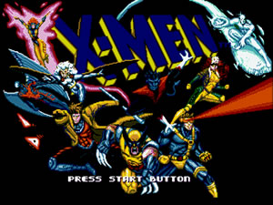 X-Men - Tela de abertura