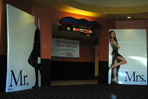 A sala do Cinemark para Sin City