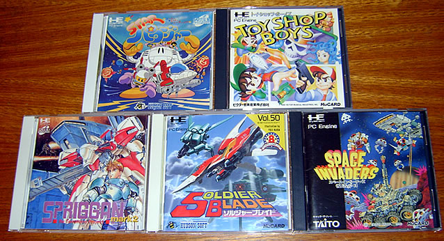 Últimas aquisições de PC Engine - FEV 2009