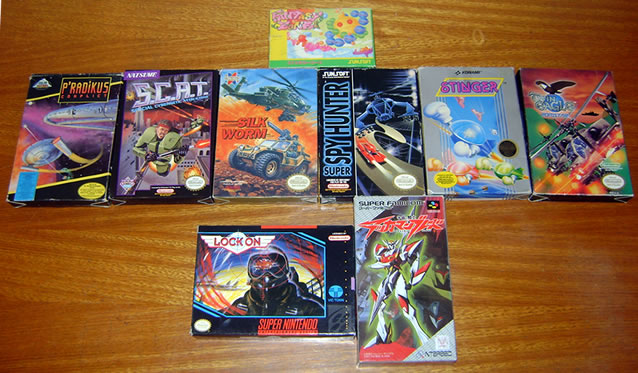 Últimas aquisições de NES e SNES - SET 2009