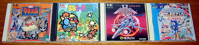 Últimas aquisições de PC Engine - DEZ 2009