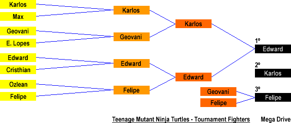 Resultado: Teenage Mutant Ninja Turtles - Tournament Fighters (Mega Drive)